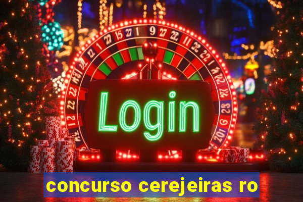 concurso cerejeiras ro